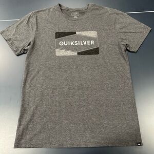 Quicksilver Short Sleeve T-Shirt Men’s Large Gray